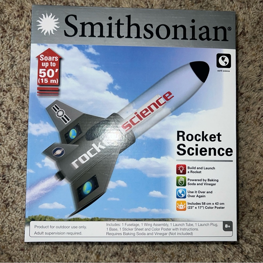 Smithsonian rocket science kit NEW